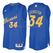 Golden State Warriors Basketkläder 2016 Shaun Livingston 34# NBA Jultröja..